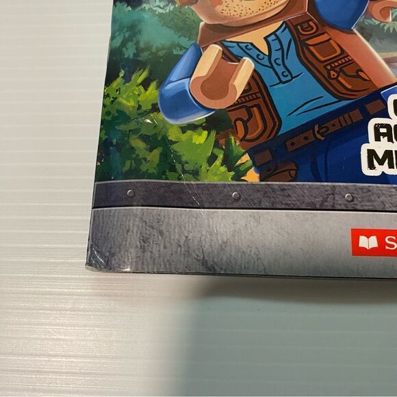 Lego Jurassic World dinosaur adventures book and minifigure - Picture 4 of 6